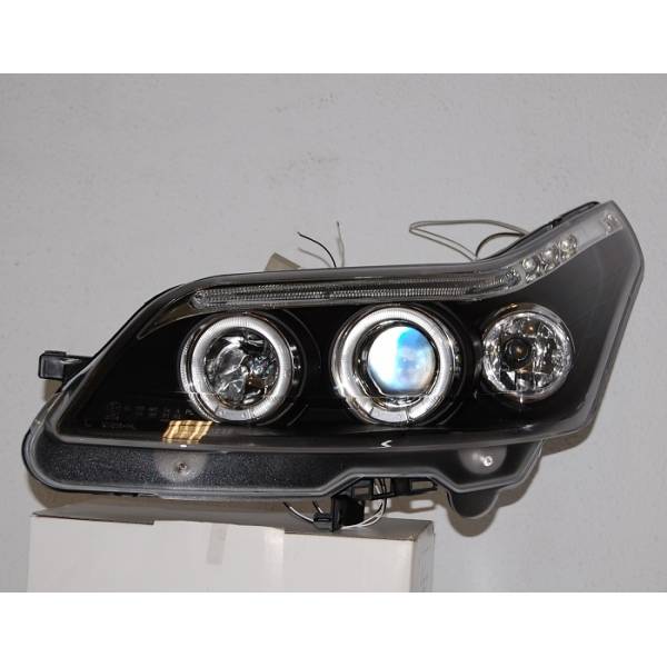 HEADLIGHTS ANGEL EYES BLACK CITROËN C4