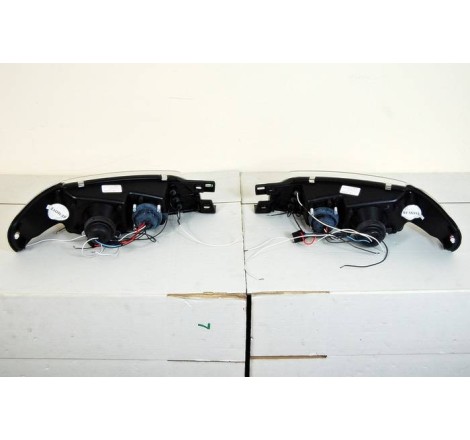 FAROS DELANTEROS OJOS DE ANGEL SUBARU IMPREZA '92
