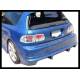 Rear Bumper Honda Civic 1992-1995, Racing Type Without Plate Hole