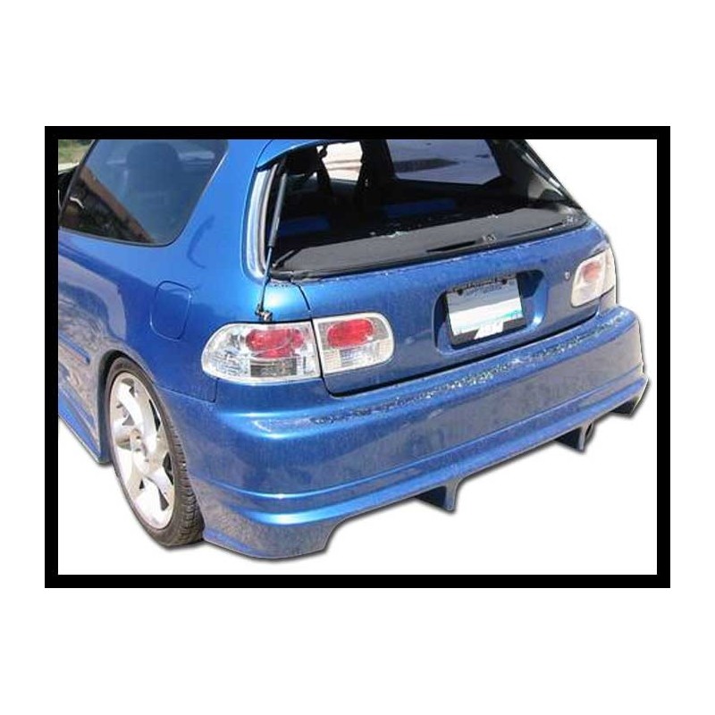 Paraurti Posteriore Honda Civic 92-95 Racing S/Cajetin