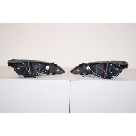 Faros delanteros Hyundai Genesis 2p, Black, Luz de dia