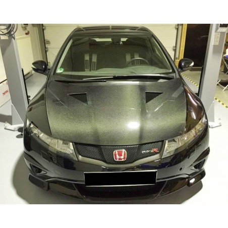 Capot Carbone Honda Civic '06 Type R Mugen