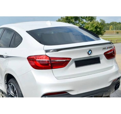 HECKLIPPE SPOILER HECKSPOILER KOFFERRAUM LIPPE BMW F16 X6 14-17 CARBON FIBRE