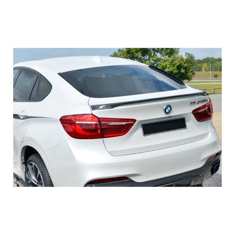 HECKLIPPE SPOILER HECKSPOILER KOFFERRAUM LIPPE BMW F16 X6 14-17 CARBON FIBRE