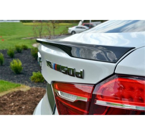 HECKLIPPE SPOILER HECKSPOILER KOFFERRAUM LIPPE BMW F16 X6 14-17 CARBON FIBRE