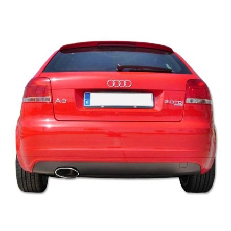HECKSTOßSTANGE HECKSCHÜRZE AUDI A3 2003-2012 LOOK S3