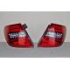 Pilotos Traseros Mercedes W204 2011-2014 Led Red Clear