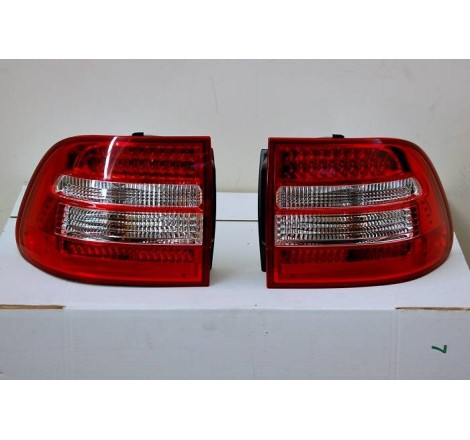 Set Of Rear Tail Lights Porsche Cayenne 2003-2007 Led Red