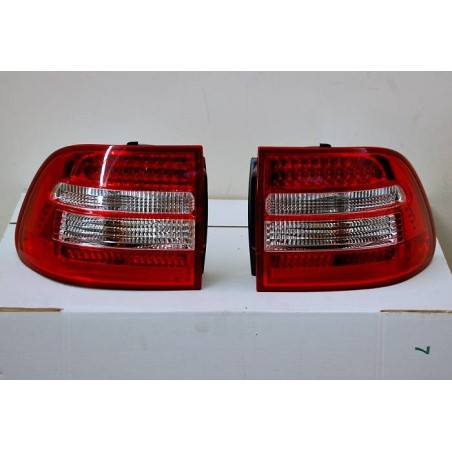Set Of Rear Tail Lights Porsche Cayenne 2003-2007 Led Red