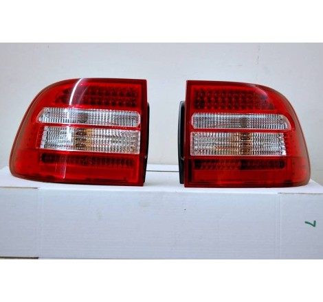 Set Of Rear Tail Lights Porsche Cayenne 2003-2007 Led Red