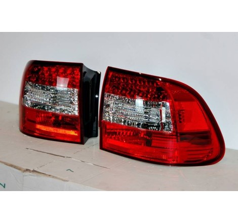 Set Of Rear Tail Lights Porsche Cayenne 2003-2007 Led Red