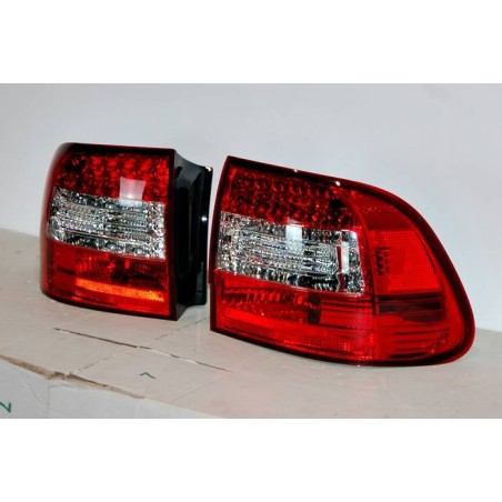 Set Of Rear Tail Lights Porsche Cayenne 2003-2007 Led Red