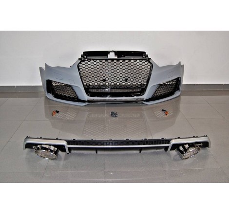 Body Kit Audi A3 V8 13-15 4 Doors Look RS3