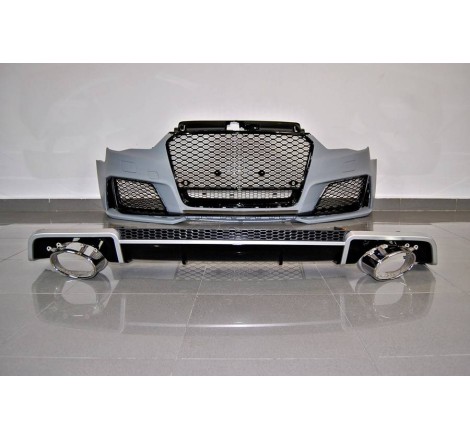 Body Kit Audi A3 V8 13-15 4 Doors Look RS3