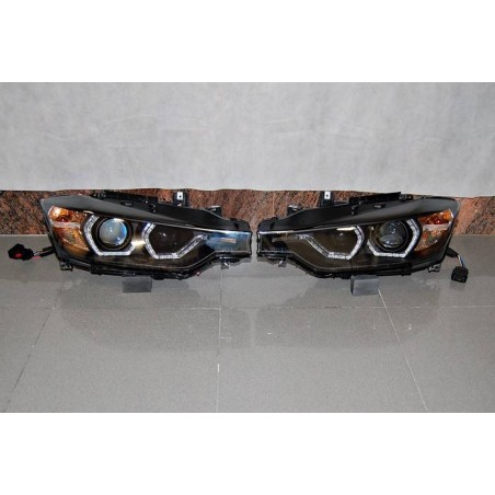 Fanali Day Light De Dia BMW F30 / F31 Xenon DRL Black
