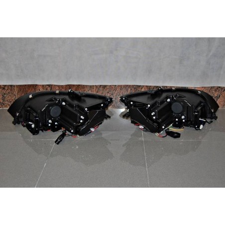 Set Of Headlamps Day Light AUDI TT 10-15 Xenon DRL Black