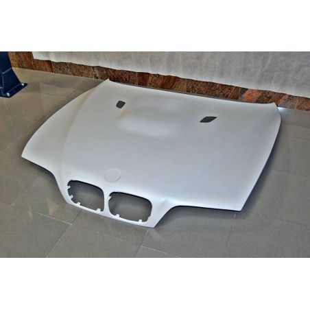 Fibreglass Bonnet BMW E39, With Air Intake Look M3