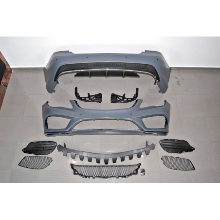 STOßSTANGENSET BODYKIT Mercedes W207 Coupe 14-16 Look AMG