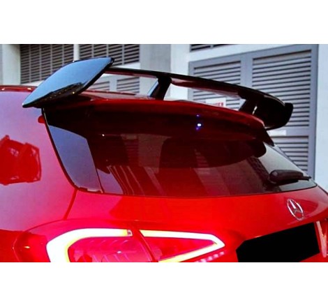 HECKLIPPE SPOILER HECKSPOILER KOFFERRAUM LIPPE MERCEDES W177 LOOK AMG Glossy Black