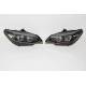 Set Of Headlamps BMW Z4 E89 09-13 Black Drl Xenon