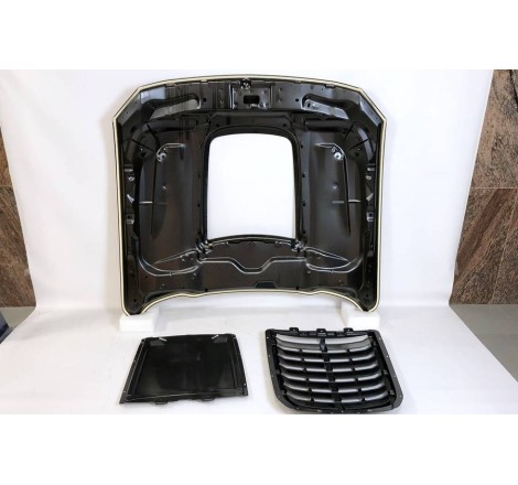 Bonnet Ford Mustang Look GT500 18-22  Aluminum