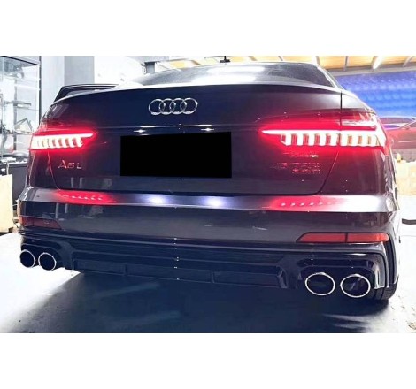 Diffusore Posteriore Audi A6 / A6 Avant C8 Look S6