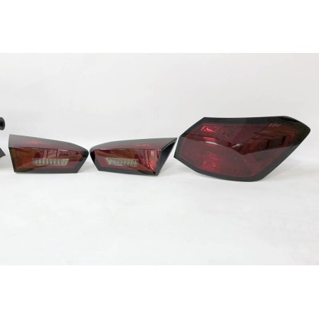 Pilotos traseros Ford Focus MK4 2018 Led sequential flashing Black/Smoked