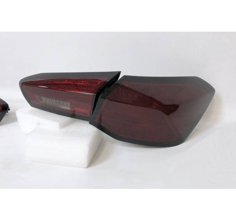 Pilotos traseros Ford Focus MK4 2018 Led sequential flashing Black/Smoked