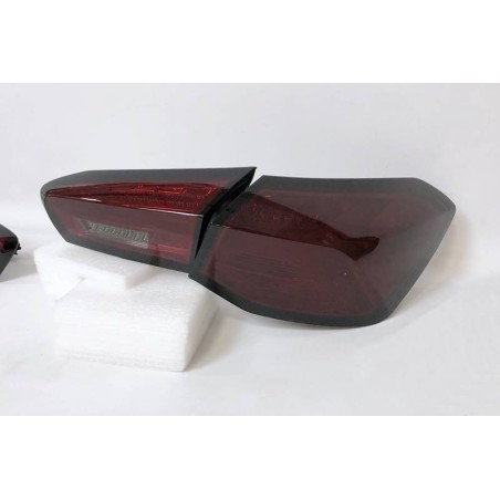 Pilotos traseros Ford Focus MK4 2018 Led sequential flashing Black/Smoked