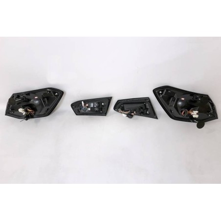 Pilotos traseros Ford Focus MK4 2018 Led sequential flashing Black/Smoked
