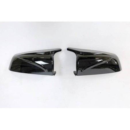 Cubre Espejos BMW E60 LCI 07-09 Look M4 Negro Brillante