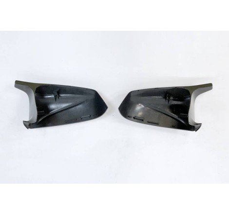 Carcasse Rétroviseur Carbone BMW E60 LCI 07-09 Look M4 Noir Brillant
