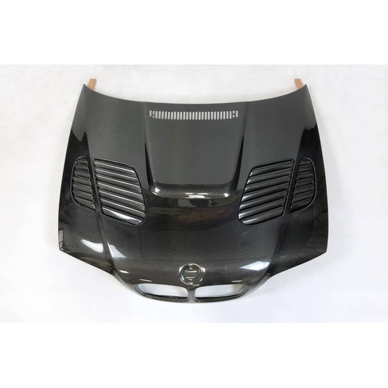 Carbon Fibre Bonnet BMW E46 98-01 2 Door Look M3 GTR