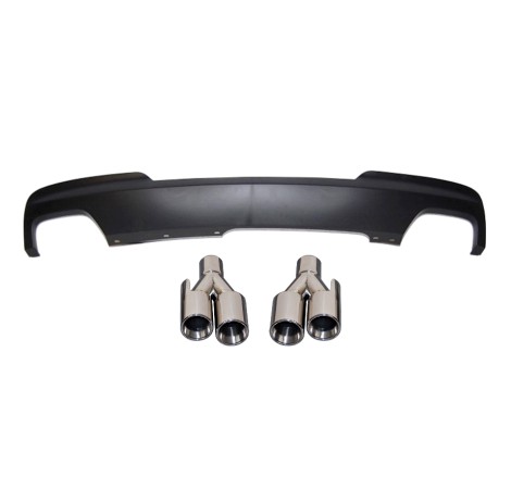 Rear Diffuser BMW F10/F11 10-16 Look M-Tech ABS
