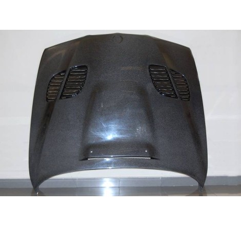 Carbon Fibre Bonnet BMW E39 95-03, With Air Intake Look GTR