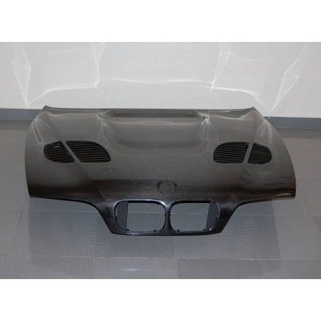Carbon Fibre Bonnet BMW E39 95-03, With Air Intake Look GTR