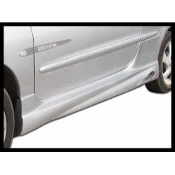 Side Skirts Peugeot 206 GT, With Side Gill