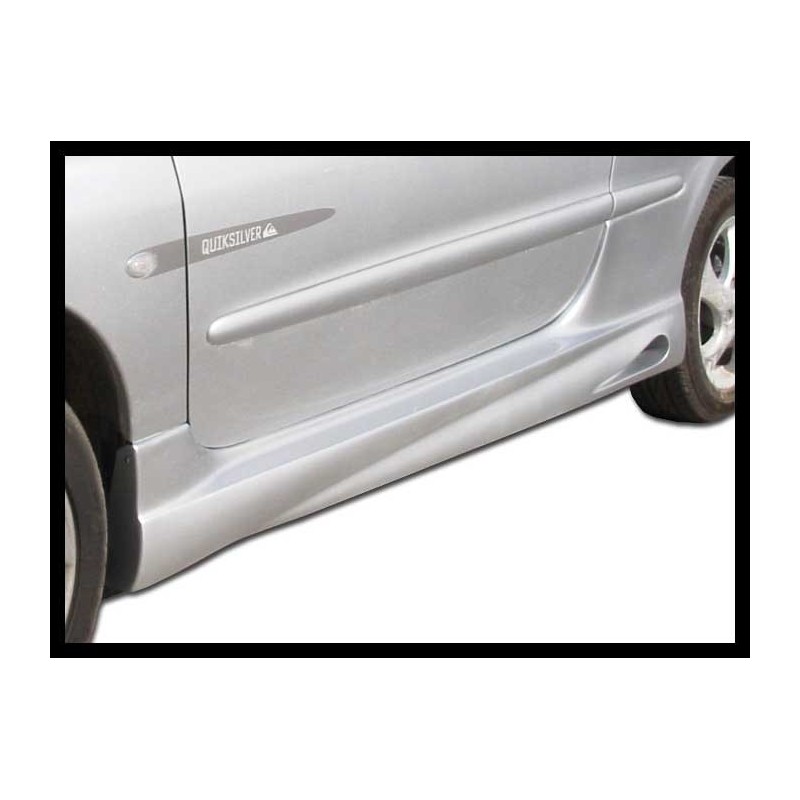 Side Skirts Peugeot 206 GT, With Side Gill