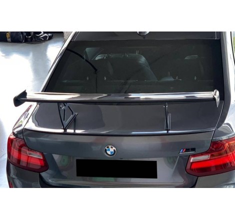 HECKLIPPE SPOILER HECKSPOILER KOFFERRAUM LIPPE BMW F22/F87 Look M2CS CARBON FIBRE