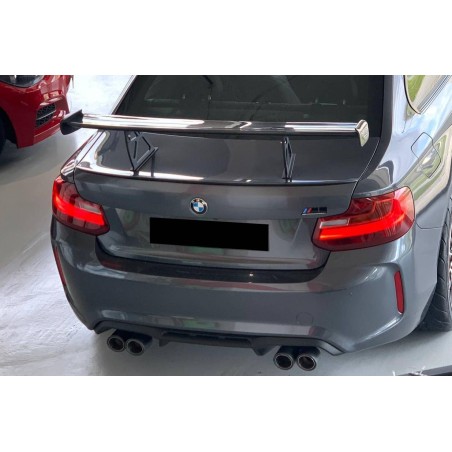 HECKLIPPE SPOILER HECKSPOILER KOFFERRAUM LIPPE BMW F22/F87 Look M2CS CARBON FIBRE