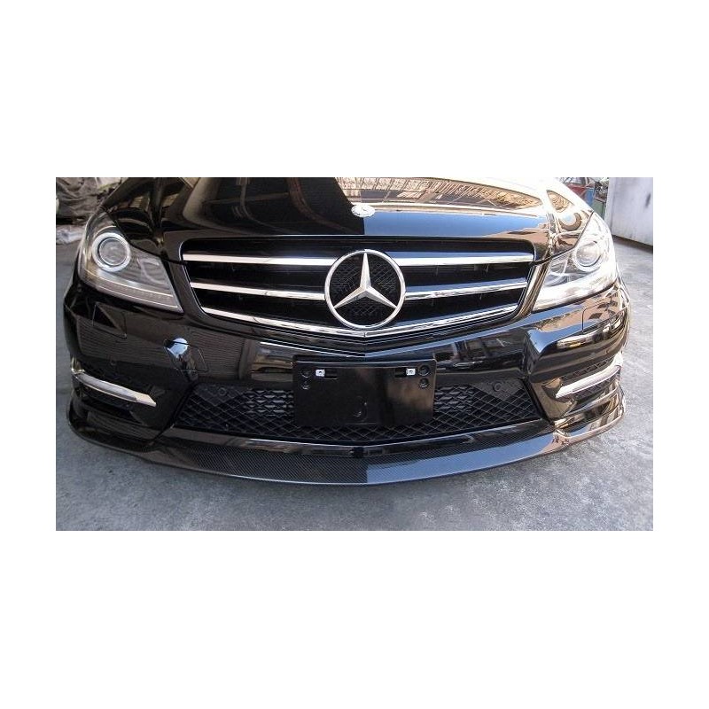 Spoiler Anteriore In Carbonio Mercedes W204 C63 2011-2014