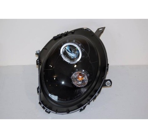 SET OF HEADLAMPS MINI COOPER 2006-2010 R55 / R56 / R57 BLACK