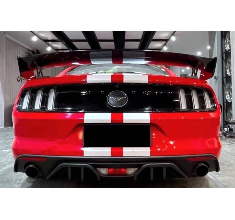 HECKLIPPE SPOILER HECKSPOILER KOFFERRAUM LIPPE Ford Mustang Look GT500 Racing