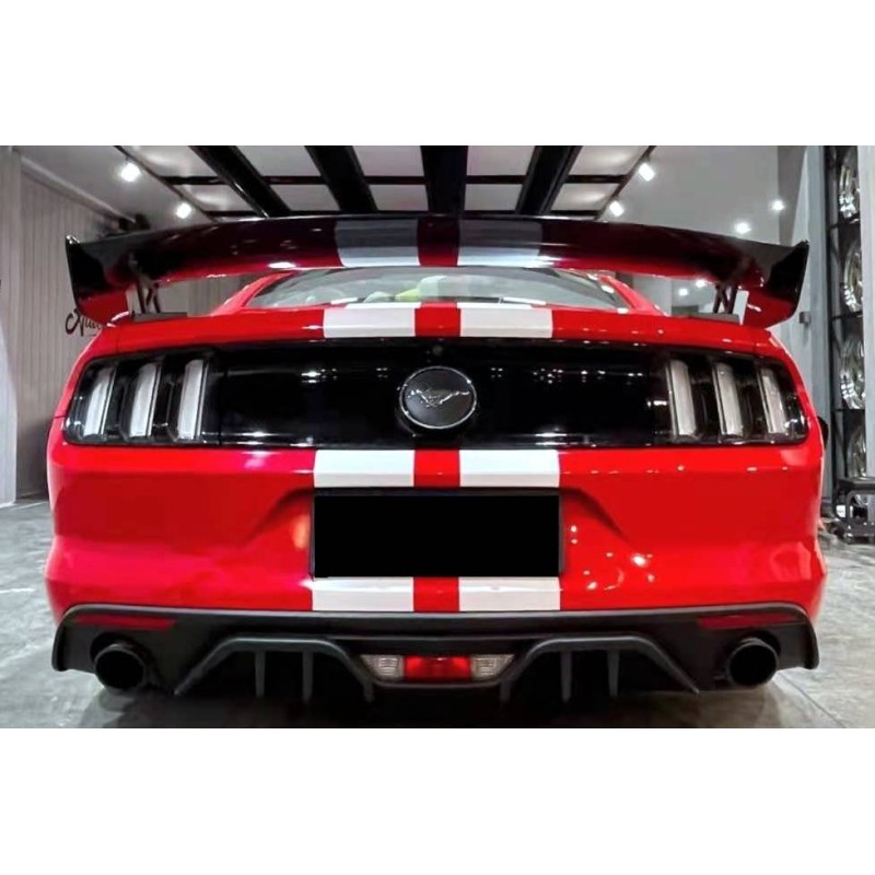 HECKLIPPE SPOILER HECKSPOILER KOFFERRAUM LIPPE Ford Mustang Look GT500 Racing