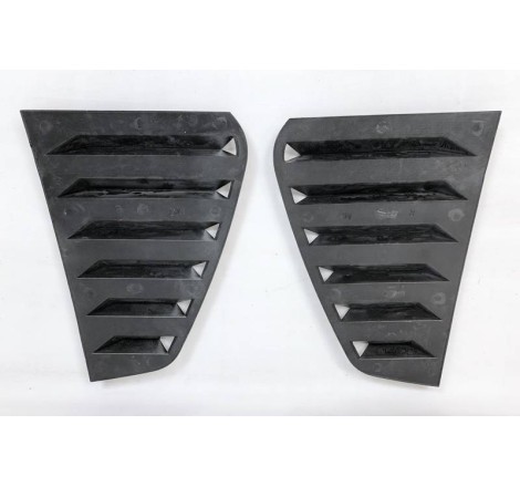 Cover windows Volkswagen Golf 7 / 7.5 5 Doors Glossy Black