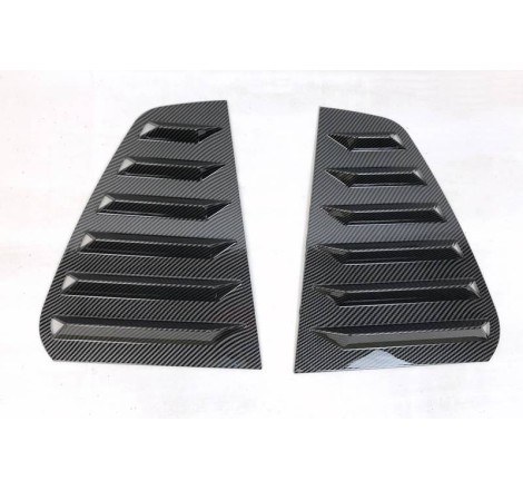 Cover windows Volkswagen Golf 7 / 7.5 5 Doors Look Carbon