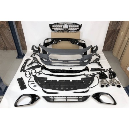 STOßSTANGENSET BODYKIT Mercedes W118 CLA Shooting Brake Look A45
