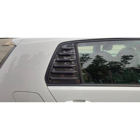 Copri le finestre Volkswagen Golf 7 / 7.5 5 Porte Look Carbonio