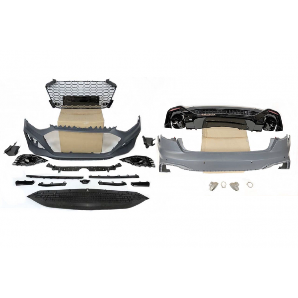 KIT COMPLETO AUDI A4 B9 (4 PUERTAS) "LOOK RS4" (2020+)