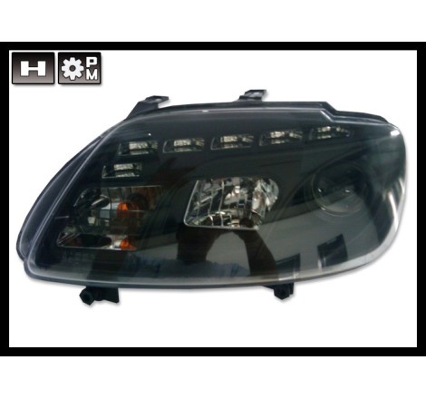 Fanali Day Light Volkswagen Touran '03 / Caddy '05 Black